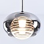Pendant light Amani with smoked glass and 3-step dimmer