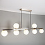 Luxury pendant lamp with opal white glass - Syv