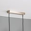 7-light pendant light Syv - milk-white glass globes