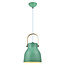 Rustic pendant lamp Zelena - green