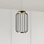 pendant light Puri with integrated LED - black and gold
