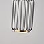 pendant light Puri with integrated LED - black and gold
