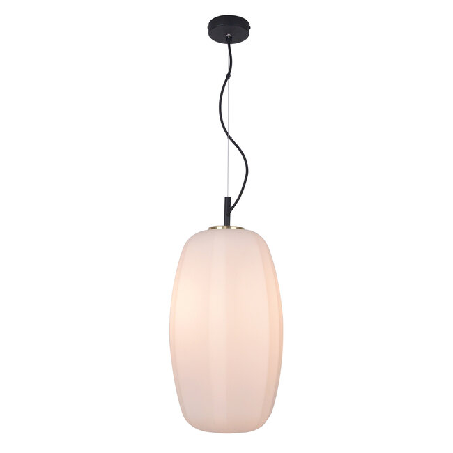 Pendant lamp with White Glass - Kostas