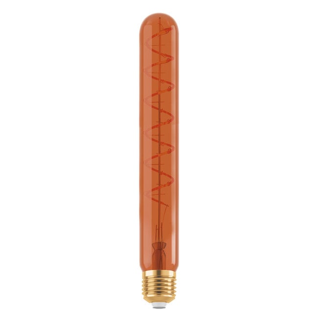 E27 dimmable tubular LED bulb copper spiral 30 cm