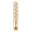 E27 dimmable tubular LED bulb amber spiral 4W (1600K)