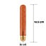 E27 tubular dimmable LED bulb copper spiral 4W (1600K)