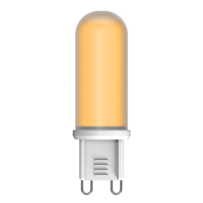 Dimmable G9 LED spotlight, frosted glass, 2700K, 4.2W