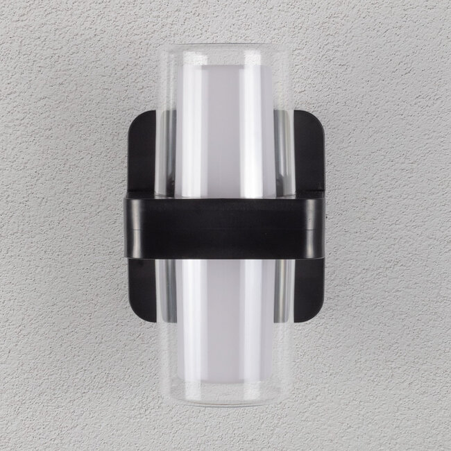 2-light outdoor lamp Diona - Black