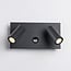 Outdoor wall light Filia with sensor and adjustable spotlights - anthracite