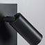Outdoor wall light Filia with sensor and adjustable spotlights - anthracite