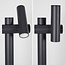 Adjustable outdoor floor lamp Thesa - anthracite with integrated LED