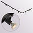1.5 metre 1-phase track system set with Stanley spotlights, black