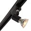 1.5 metre 1-phase track system set with Stanley spotlights, black