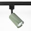 1-phase track system set 3 metres with Romain spotlights in grey-green