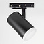 Modern 3-metre single-phase track lighting system with June spotlights - black ceiling lights