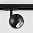 1.5 metre 1-phase track system set with Dex spotlights, black