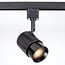 1-phase track system set of 3 metres with Olivier spotlights