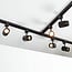 1-phase track system set of 3 metres with Olivier spotlights