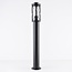Outdoor floor lamp Lucia in black stainless steel - 80 cm