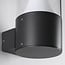 Solar outdoor wall light Brielle
