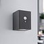 Anzia solar-powered outdoor wall light with sensor