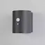 Solar outdoor wall light with sensor Abriana