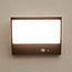 Solar outdoor wall light with sensor Gioia