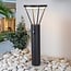 Solar outdoor post light Marina with sensor
