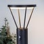 Solar outdoor post light Marina with sensor