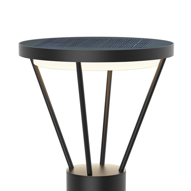 Solar outdoor post light Marina with sensor