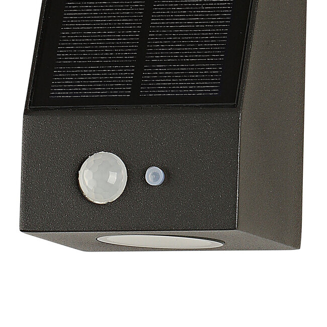 Solar outdoor wall light with sensor Donya