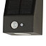Solar outdoor wall light with sensor Donya