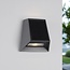 Solar outdoor wall light with sensor Sonia