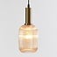 pendant light Sita with elongated ribbed glass