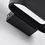 Modern wall lamp Hamburg in black