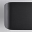 Modern wall lamp Hamburg in black