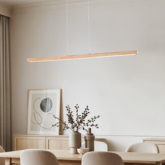 Dimmable wooden Shane pendant light