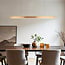Dimmable pendant light Harvey - gold with integrated LED