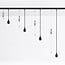 Cord pendant Gabriel for 1-phase track