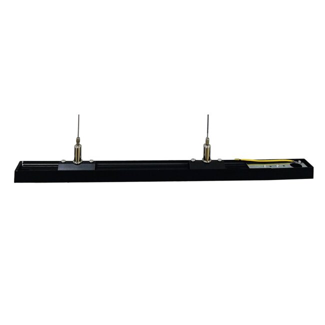 Steel cable suspension system for single-phase rail - Black