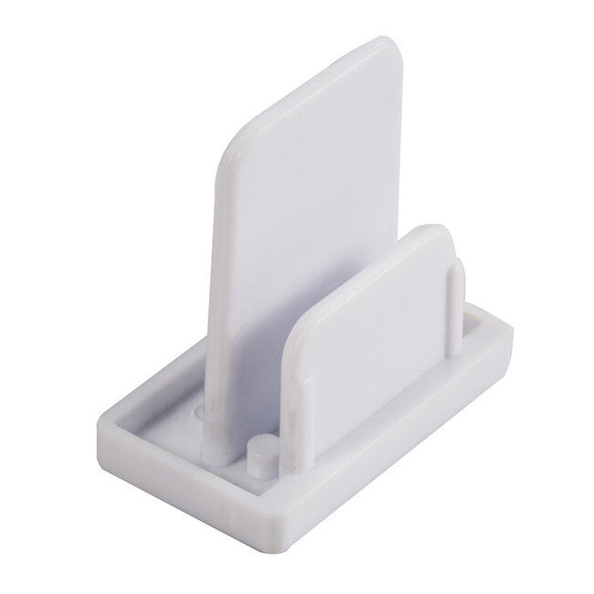 End cap Track lighting system - White