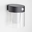 Solar outdoor wall light with sensor - Pim