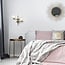 2-light wall lamp Niya in clear glass - black and gold