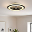 Ceiling fan Meva with RGBW function and star effect