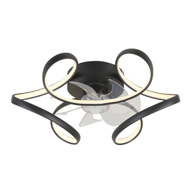 Ceiling fan Meysa with adjustable colour temperature