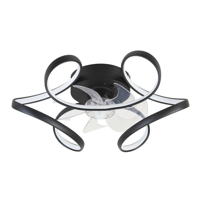 Meysa ceiling fan with adjustable colour temperature