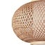 pendant light Fenna in bamboo - natural and white