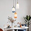 3-light pendant light Anne with opal glass gradient