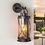 Alicia stainless steel industrial wall lamp