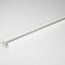 Connectable 1-phase track 75 cm with end cap, without connection block, white